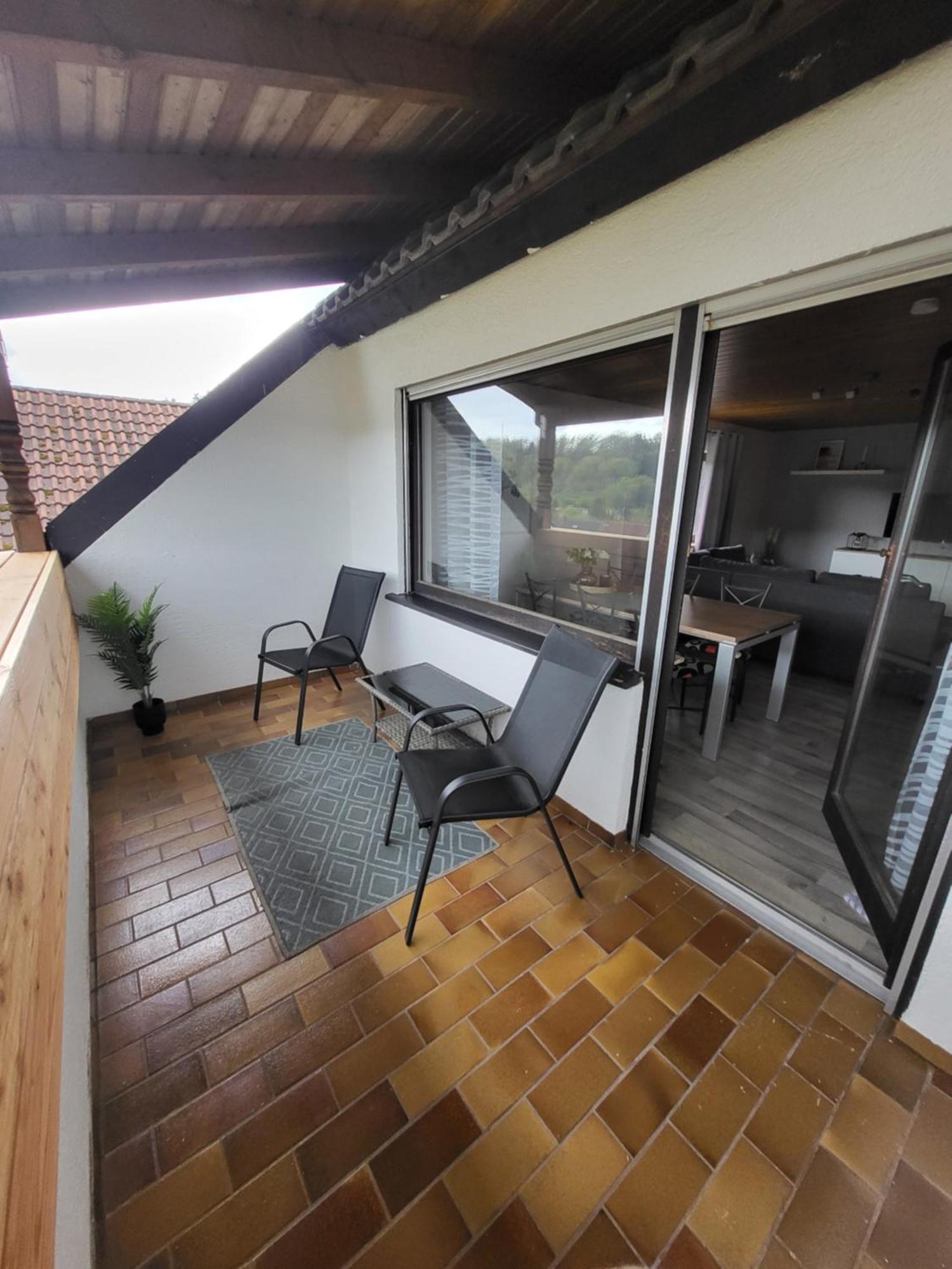Ferienwohnung Weitblick Uninah Homburg  Exterior photo